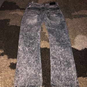 Trendy gray jeans